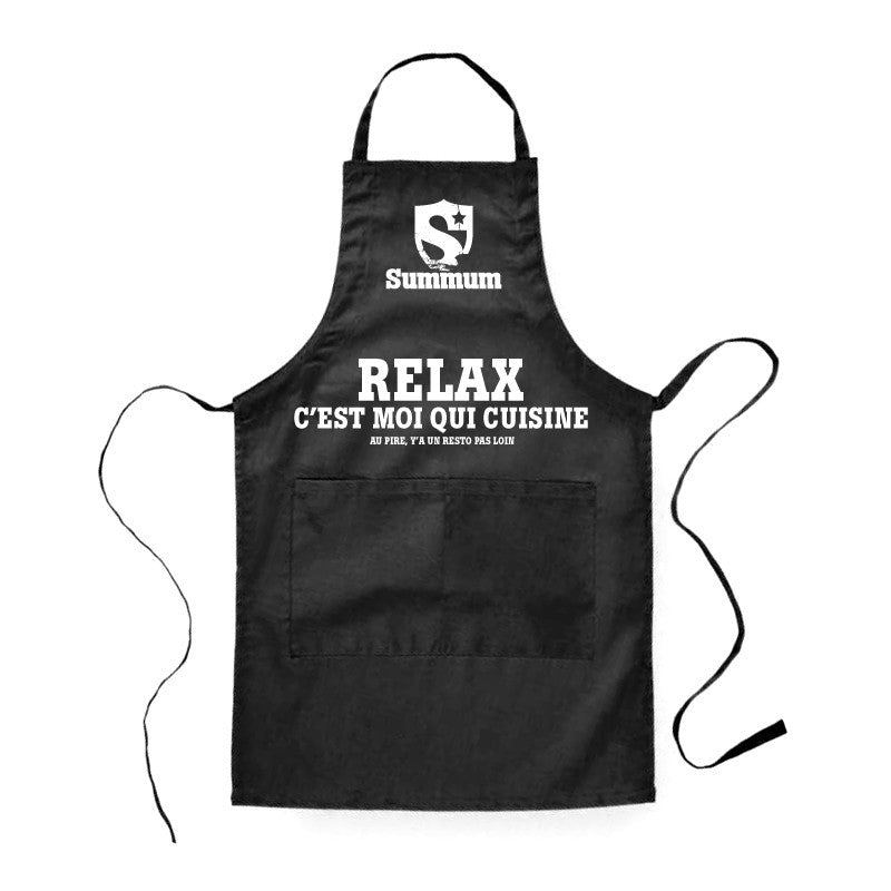 TABLIER - RELAX, C’EST MOI QUI CUISINE